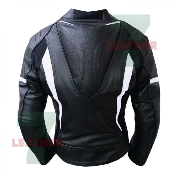 4432 B&W Leather Jacket