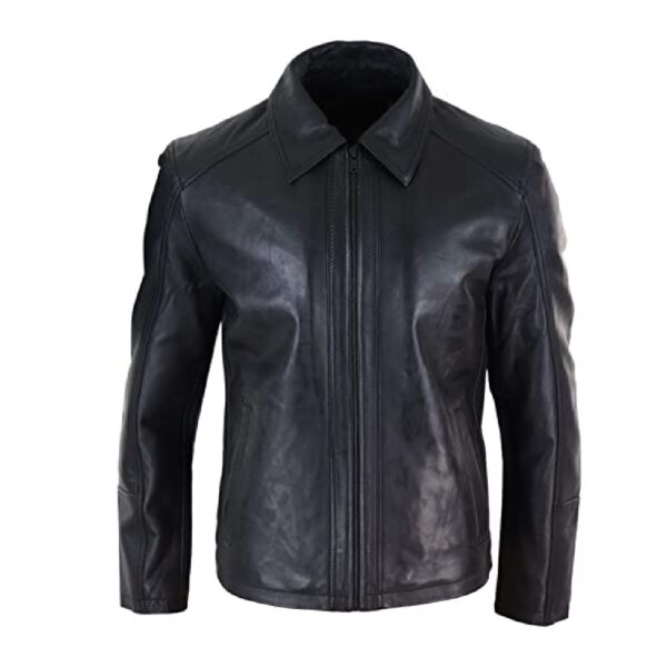 Black Suede Leather Jacket