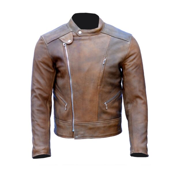 Brown suede Leather Jacket