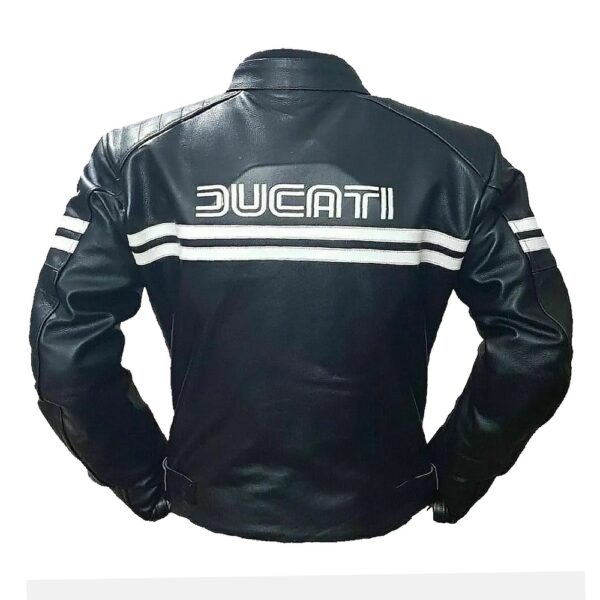 Ducati Motorcycle Leather Jacket - Image 2