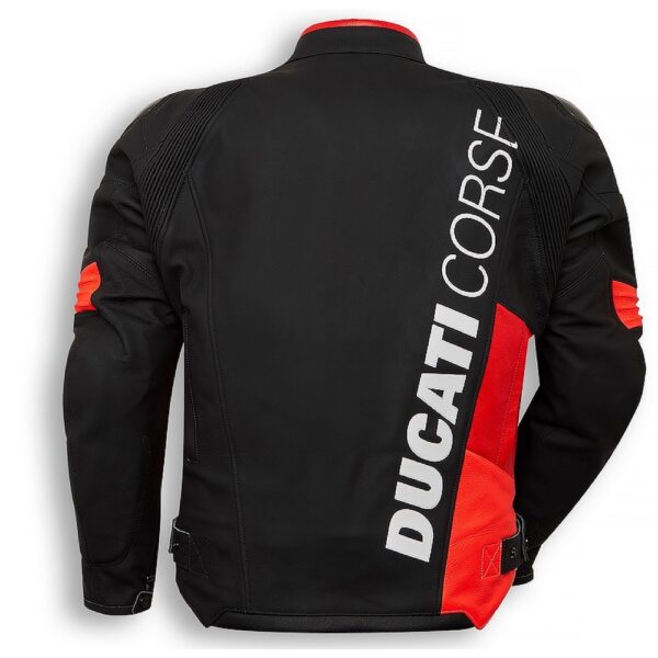 Ducati 3047 Motorbike Leather Jacket - Image 2
