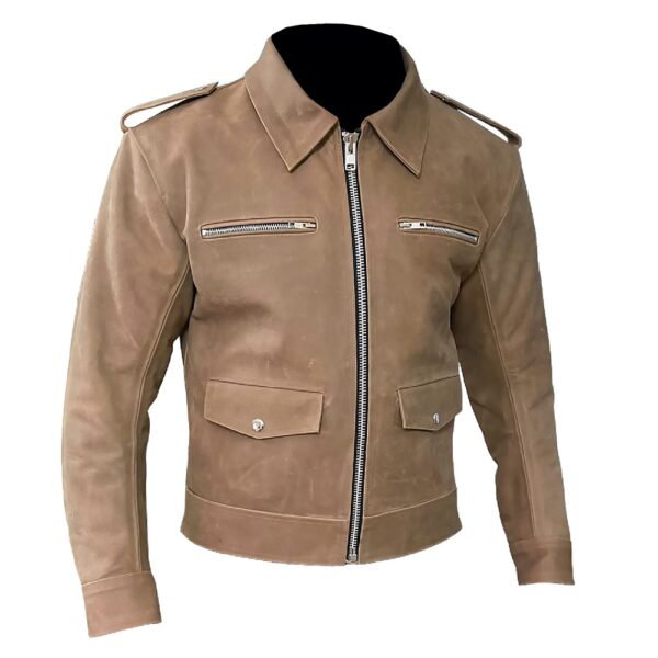 Suede Leather Jacket - Image 3