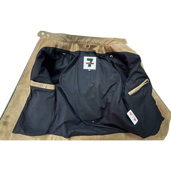 Suede Leather Jacket - Image 4