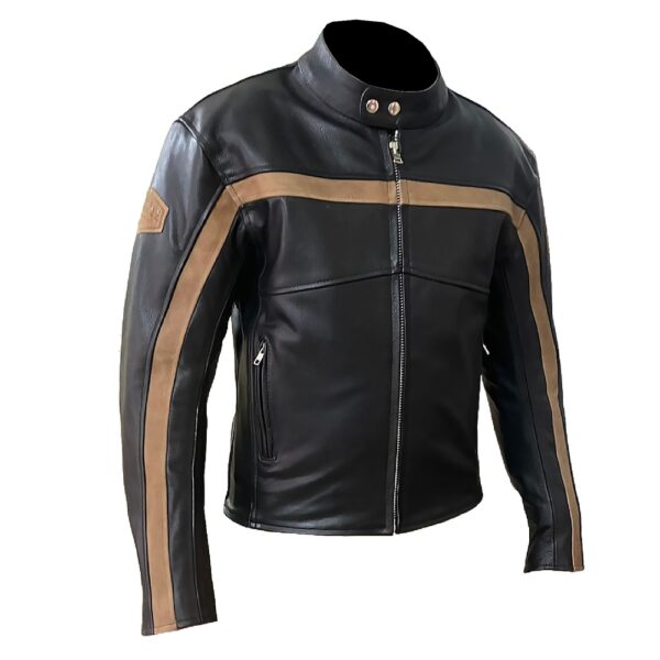 Cowhide Leather Jacket - Image 3