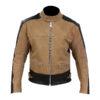 Image of Black Brown Leather Jacket featuring elegant two-tone design with premium leather construction and refined detailing