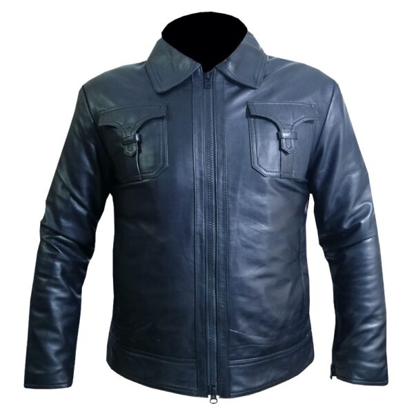 Suede Black Leather Jacket