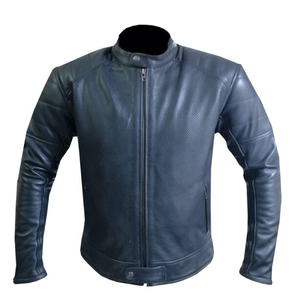 4572 Black Leather Jacket
