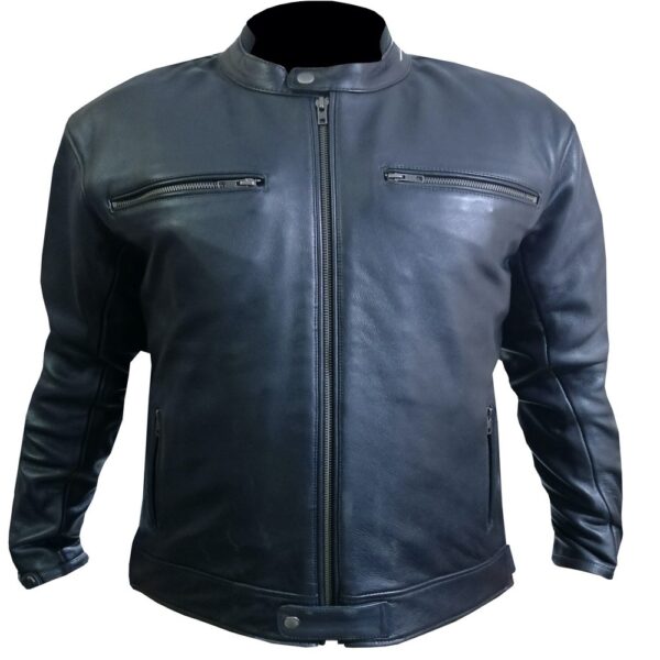 4580 Black Leather Jacket