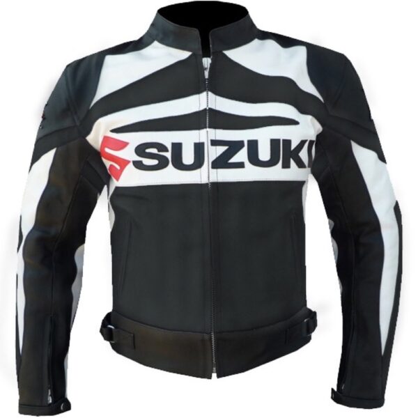 Suzuki Black Prime Leather Jacket