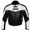 Front view image of BMW Black Leather Jacket from Leather Seven
