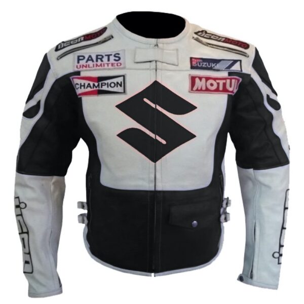 Suzuki Elite Armoured Leather Jacket