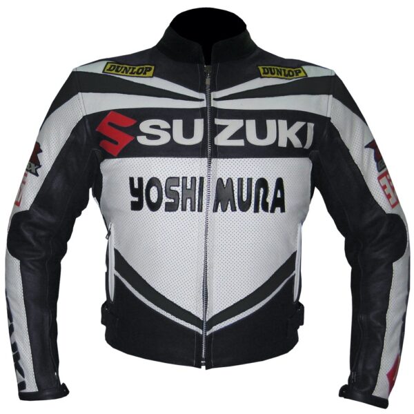 Suzuki Genuine Motorbike Leather Jacket