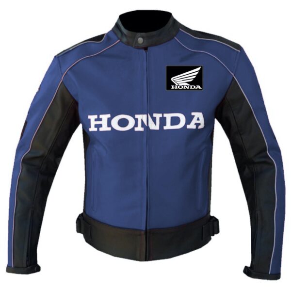 Honda Iconic Blue Leather Jacket