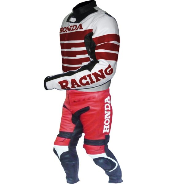 Honda Durable Cowhide Leather Suit - Image 3