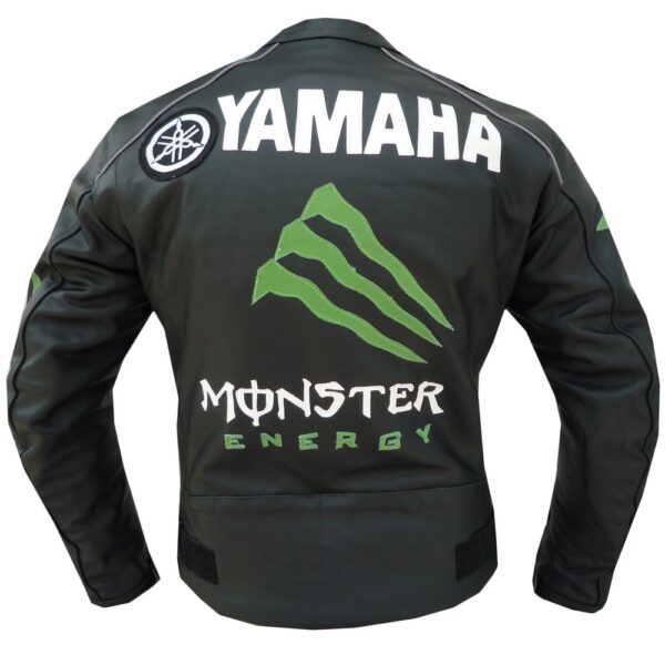 Monster Apex Armoured Leather Jacket - Image 2