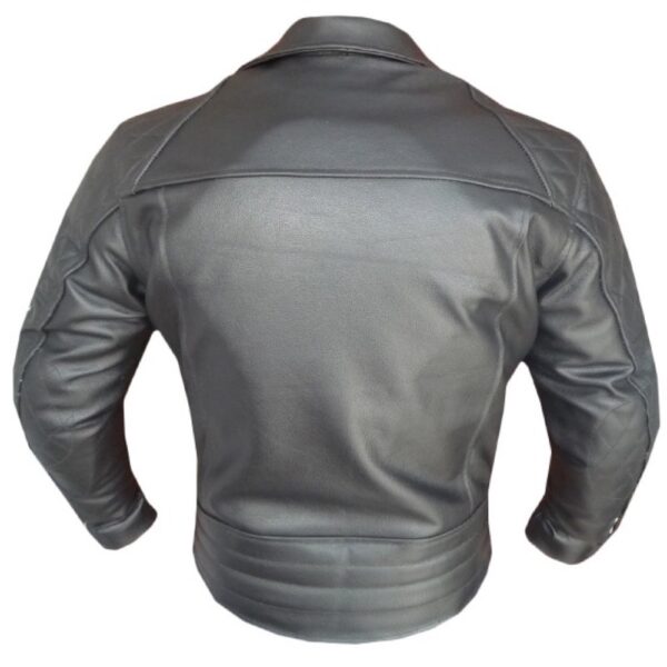 4588 Black Leather Jacket - Image 2