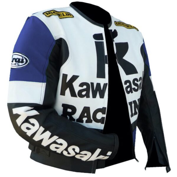 Kawasaki Trendy Leather Jacket - Image 4