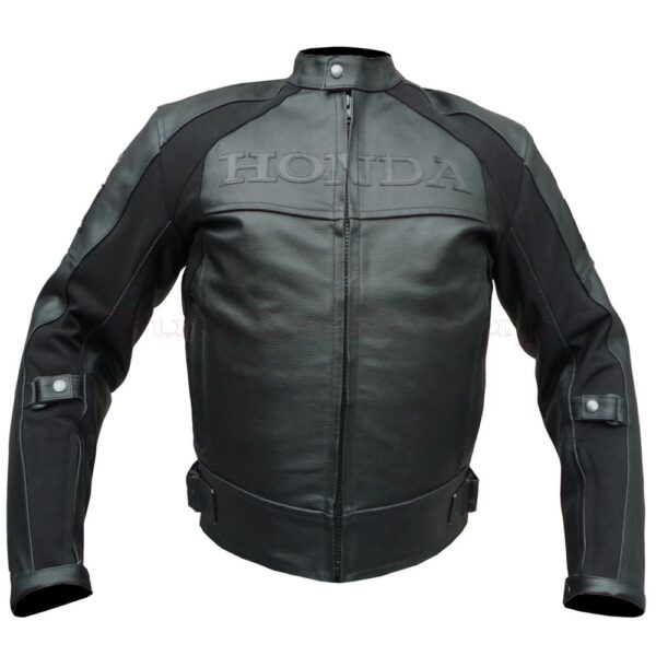 Honda Genuine Black Leather Jacket