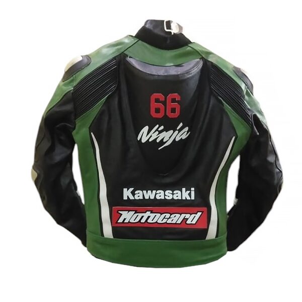 Kawasaki Ninja 0082 Leather Jacket - Image 2