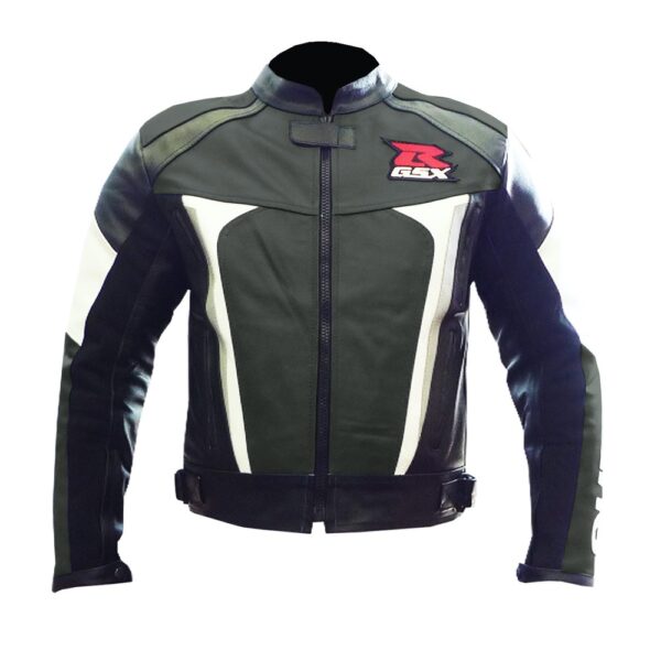 Suzuki Racing Padded Leather Jacket