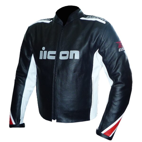 Suzuki icon Armoured Leather Jacket - Image 4