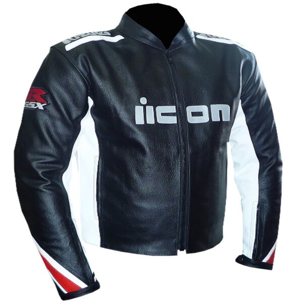 Suzuki icon Armoured Leather Jacket - Image 3