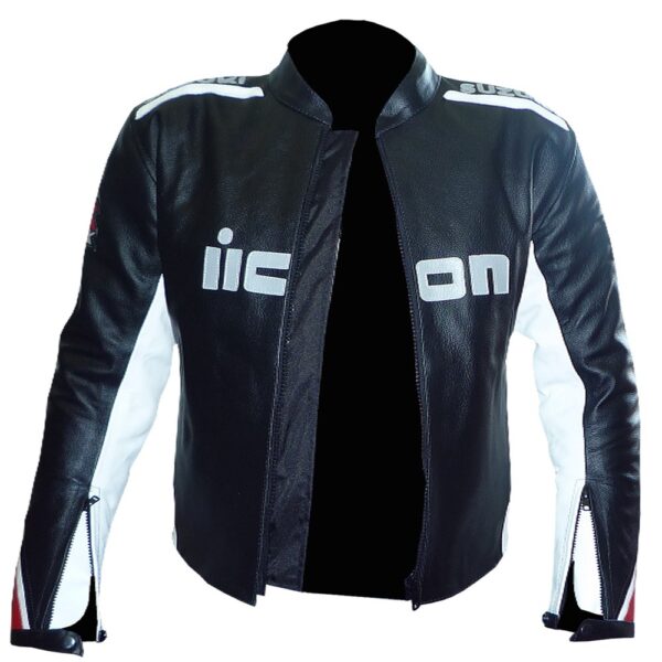 Suzuki icon Armoured Leather Jacket - Image 6
