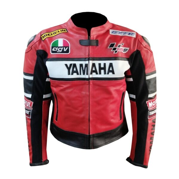 Yamaha Red Racing Leather Jacket