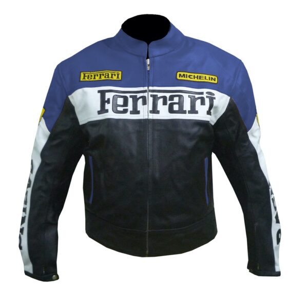 Ferrari Racing Leather Jacket