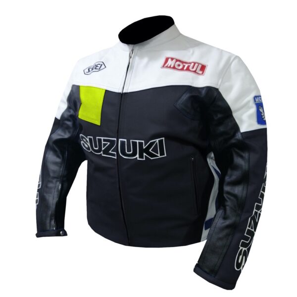 Suzuki Elegant Leather Jacket - Image 4