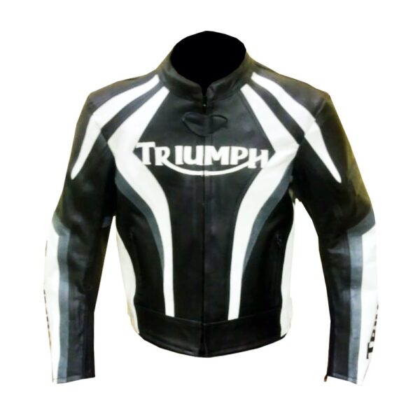 Triumph Black Masterpiece Leather Jacket