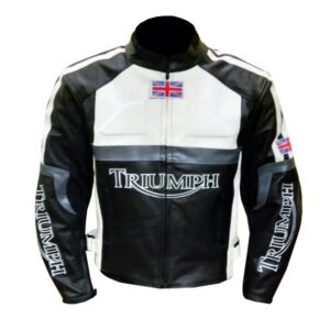 Triumph Iconic  Black Leather Jacket