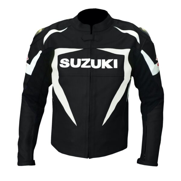 Suzuki Prestige Black Leather Jacket