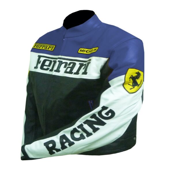 Ferrari Racing Leather Jacket - Image 2