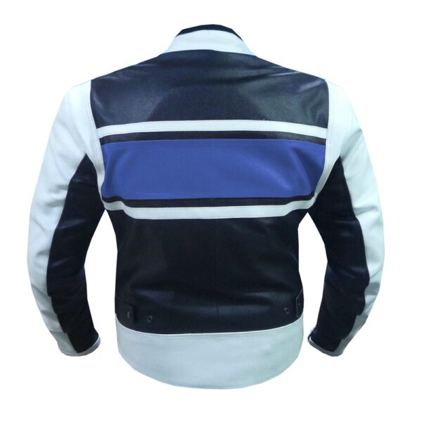 4610 Blue Suede Leather Jacket - Image 2