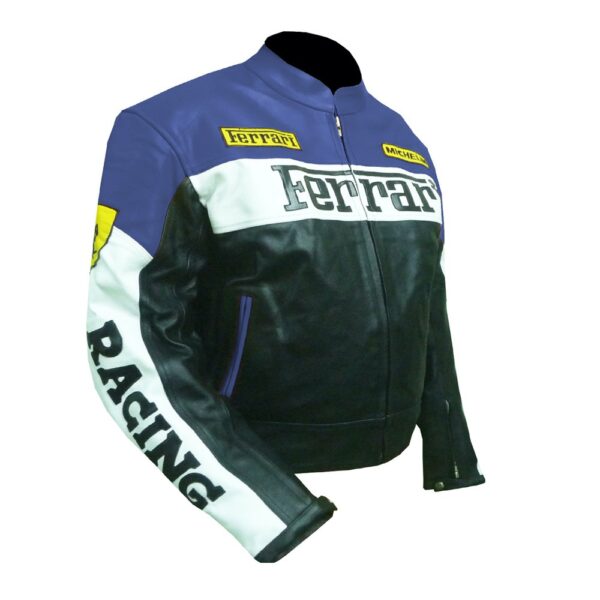 Ferrari Racing Leather Jacket - Image 3