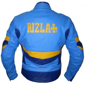 Alternative view of Rizla Blue Supreme Leather Jacket