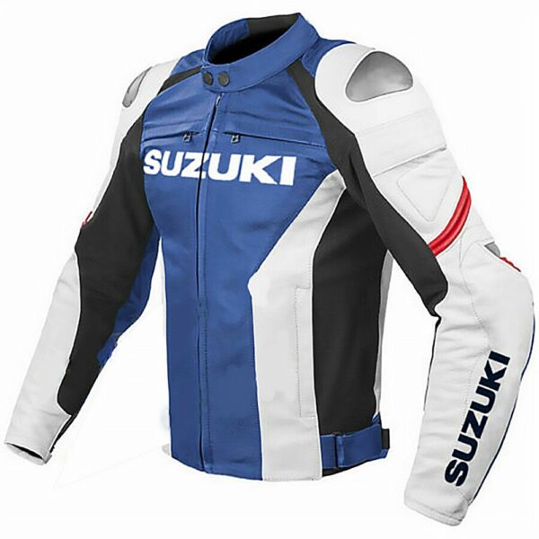 Suzuki 4209 Motorcycle Leather Jacket