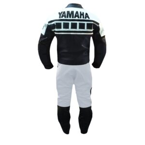 Alternative view of Yamaha Black Cowhide Leather Suit